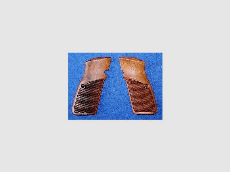 Karbowane drewniane okładziny chwytu Browning Hi-Power, zdjęcie 2 z 2