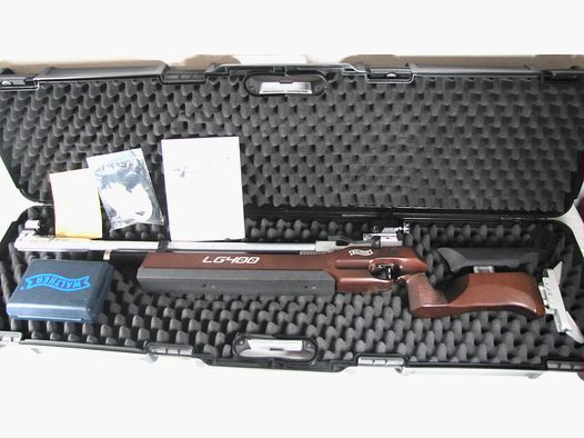 Match air rifle Walther LG 400 (right/left stock).