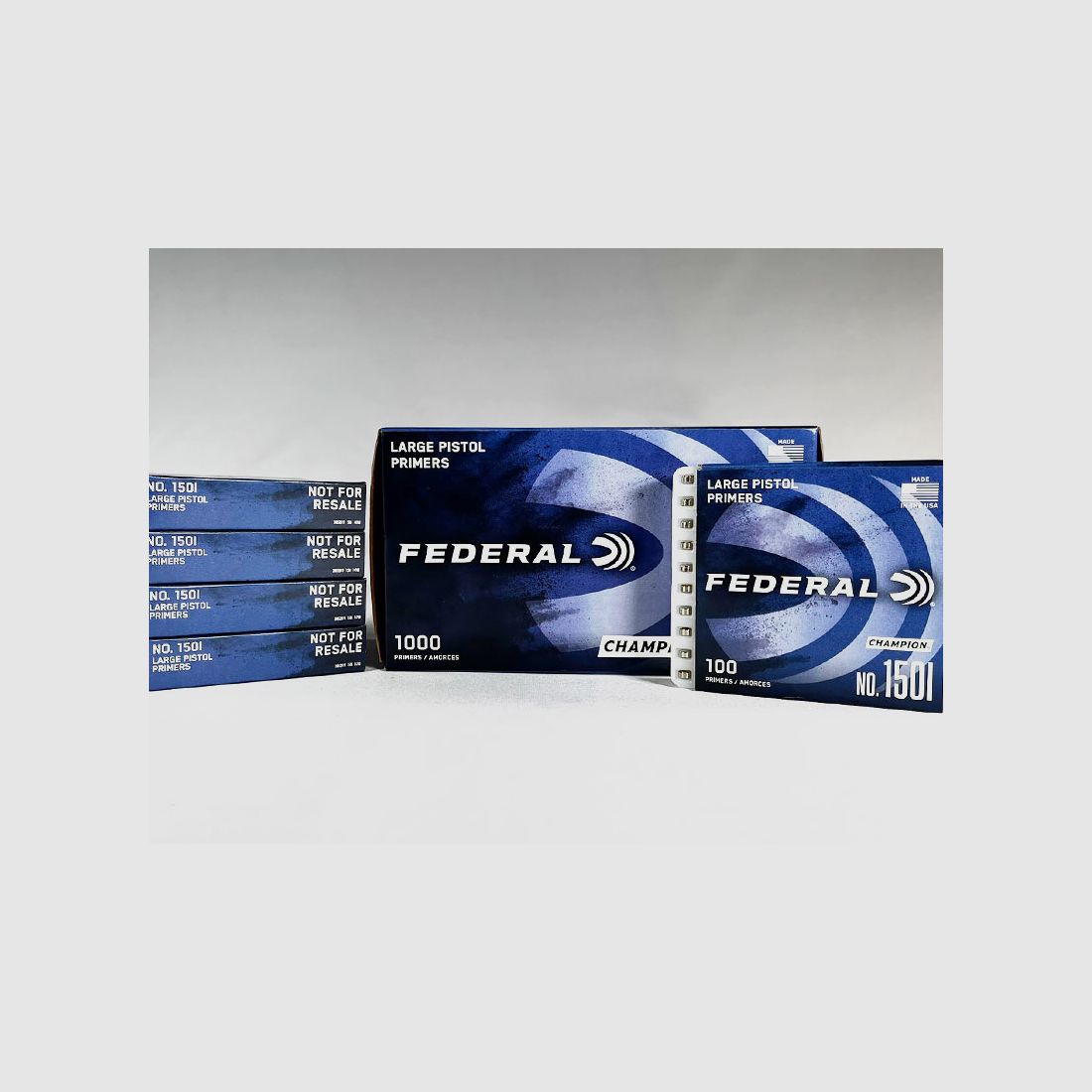 FEDERAL Zapałki do pistoletów dużych 1 opakowanie (na 1.000 strzałów po 0,119 €*)