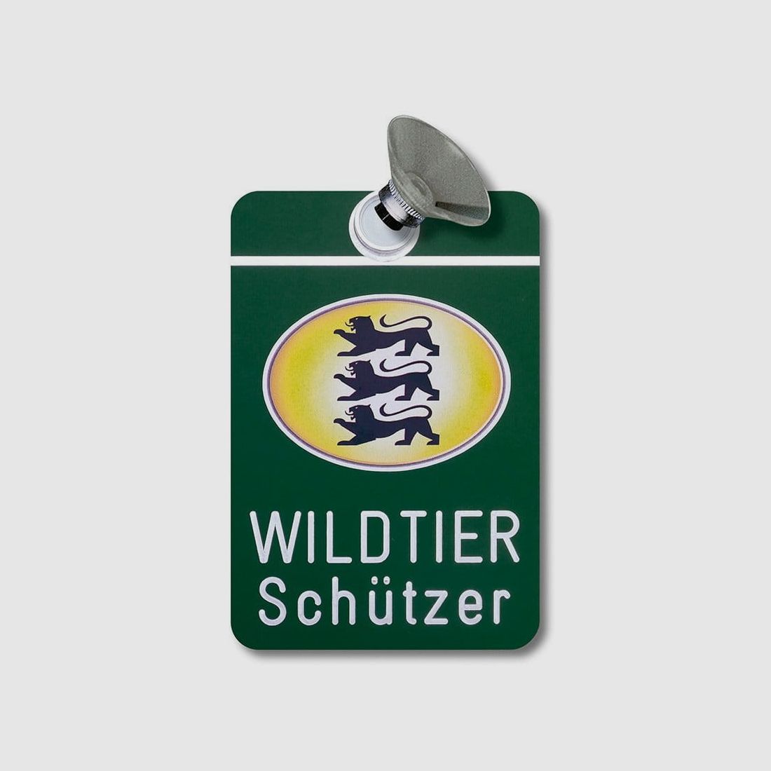 Autoschild Wildtierschützer Baden-Württemberg