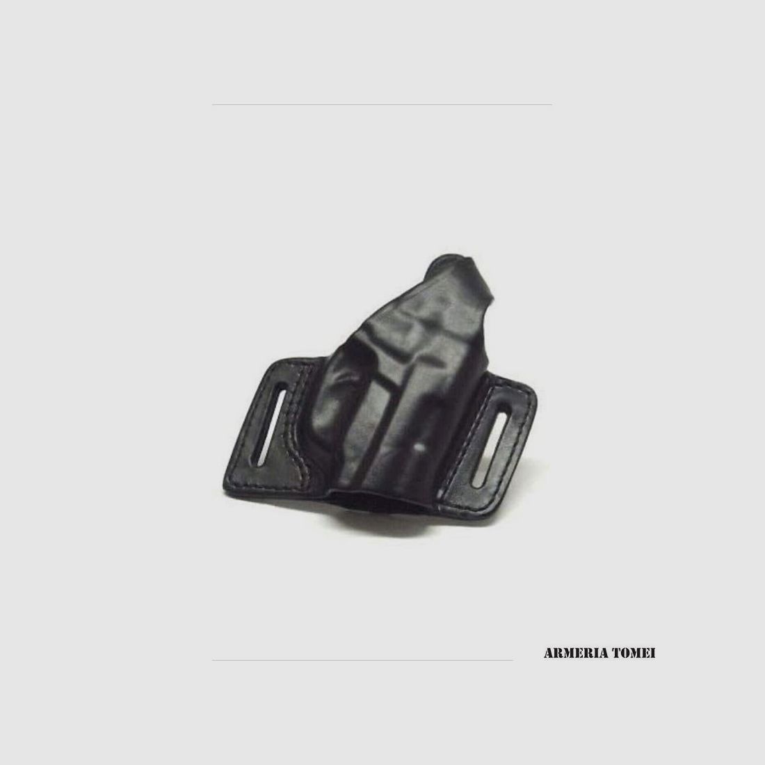 VEGA HOLSTER – FONDINA CUOIO DA CINTURA APERTA – SGANCIO REGOLABILE LARGE AUTO/BERETTA 92,98/TAURUS PT92/TANFOGLIO FORCE/CZ 75/85, immagine 1 di 2