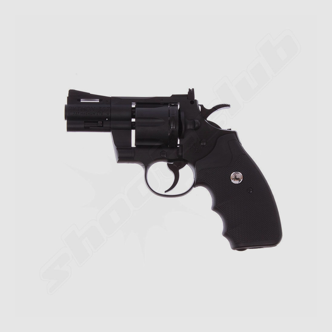 Colt	 Python 2,5'' CO2-Revolver - 4,5mm Stahl BB & Diabolo