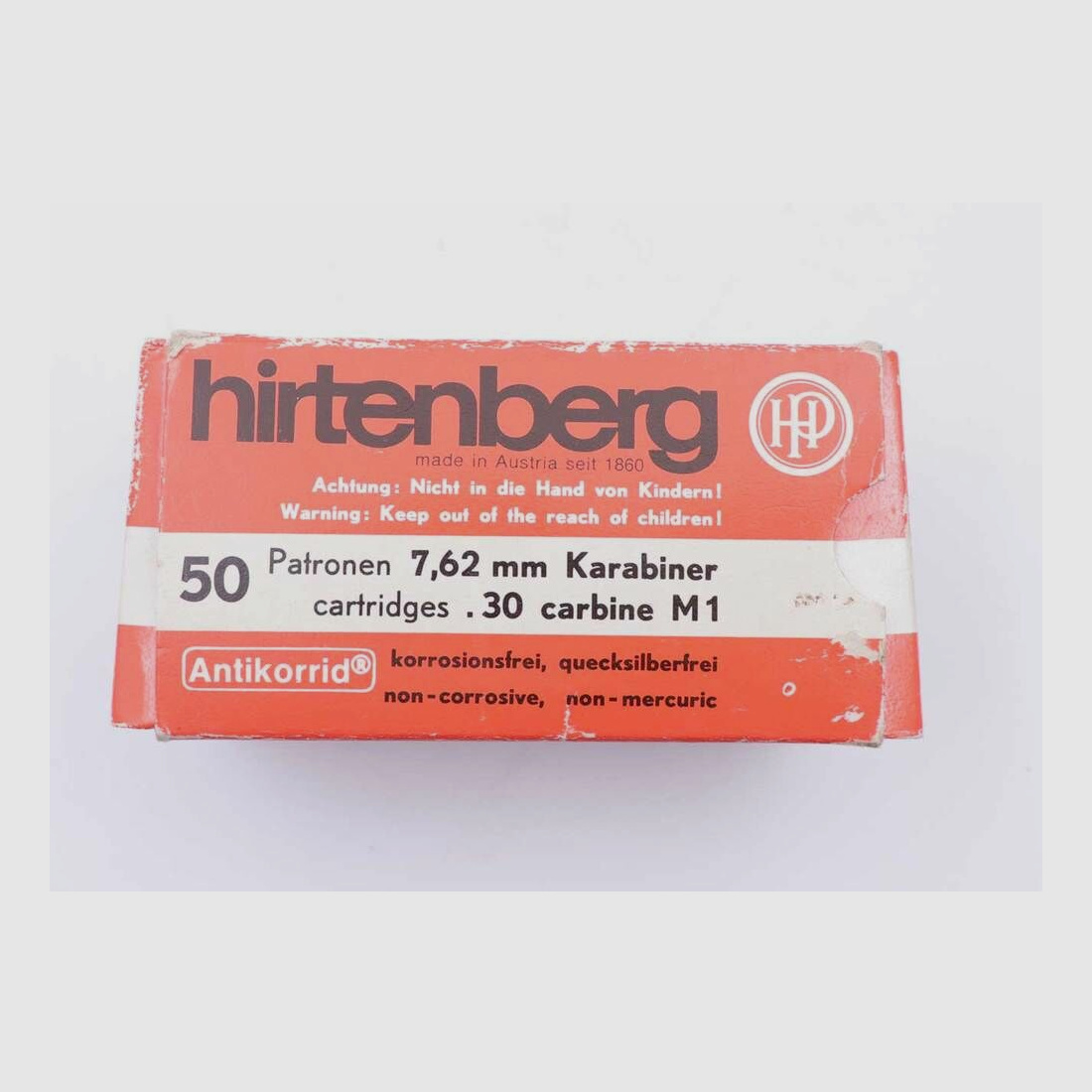 Hirtenberger / Österreich Büchsenpatronen .30Carbine/M1