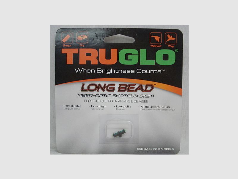 Truglo LongBead M3,0 grün - L:13mm, Metallkörper