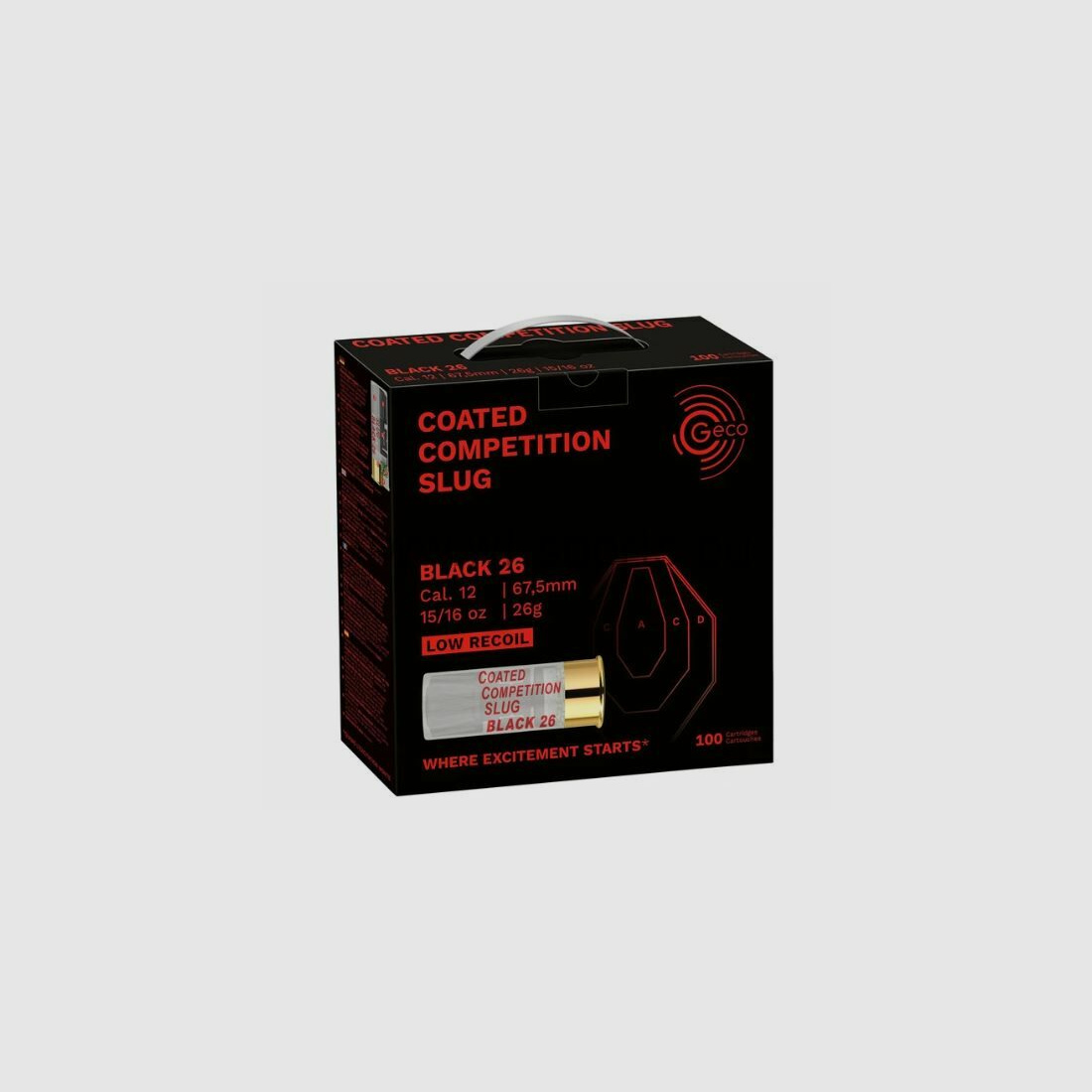 Geco Competition Slug 12/67.5 26.0g. WF-SPORTS Slug 12/67.5 26.0g.