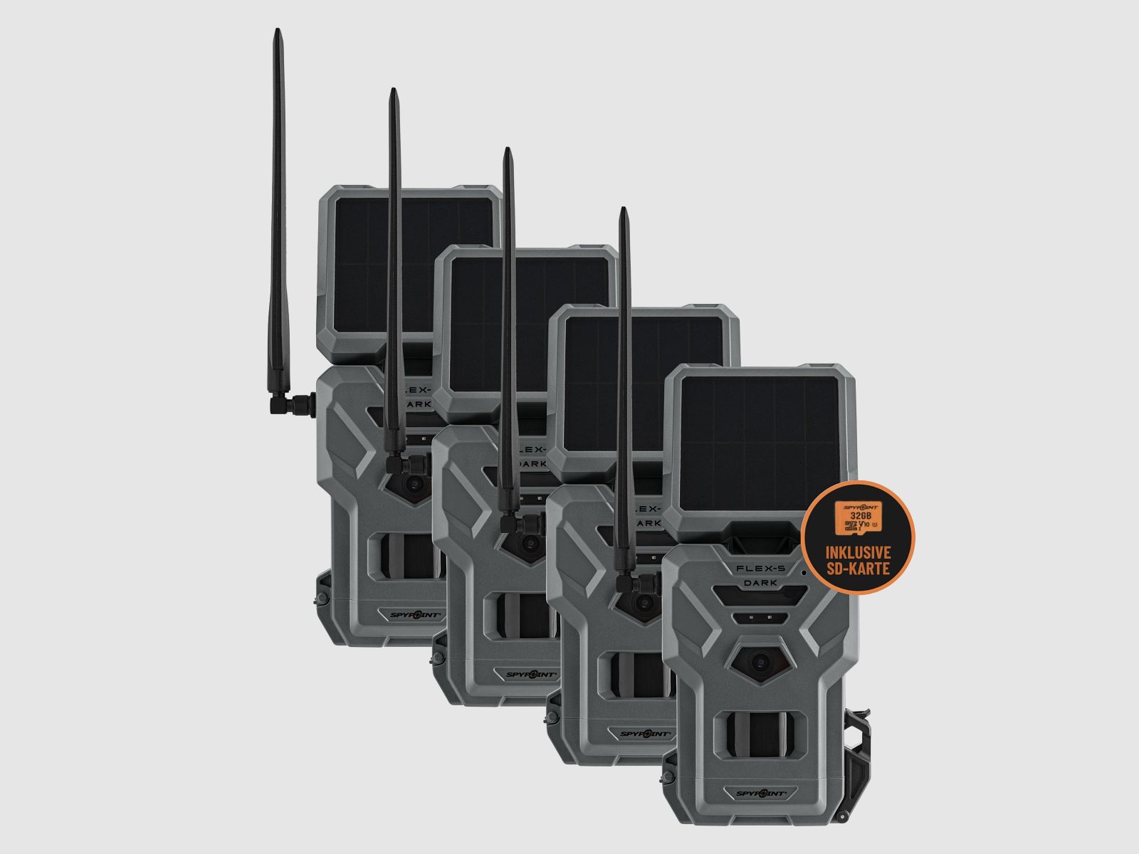 SPYPOINT FLEX-S-DARK ensemble de 4