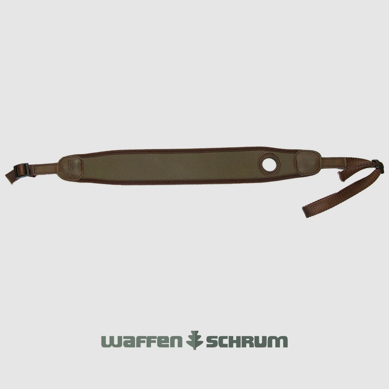 Mjoelner Hunting Gewehrriemen Grün mit Daumenloch