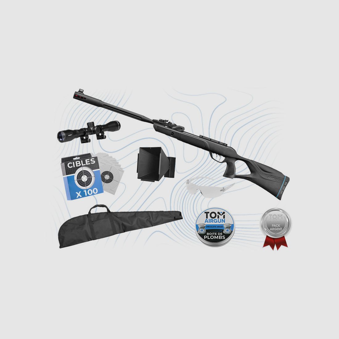Pack Argent Roadster IGT 10x Gen2 5,5m 19,9 joule Gamo