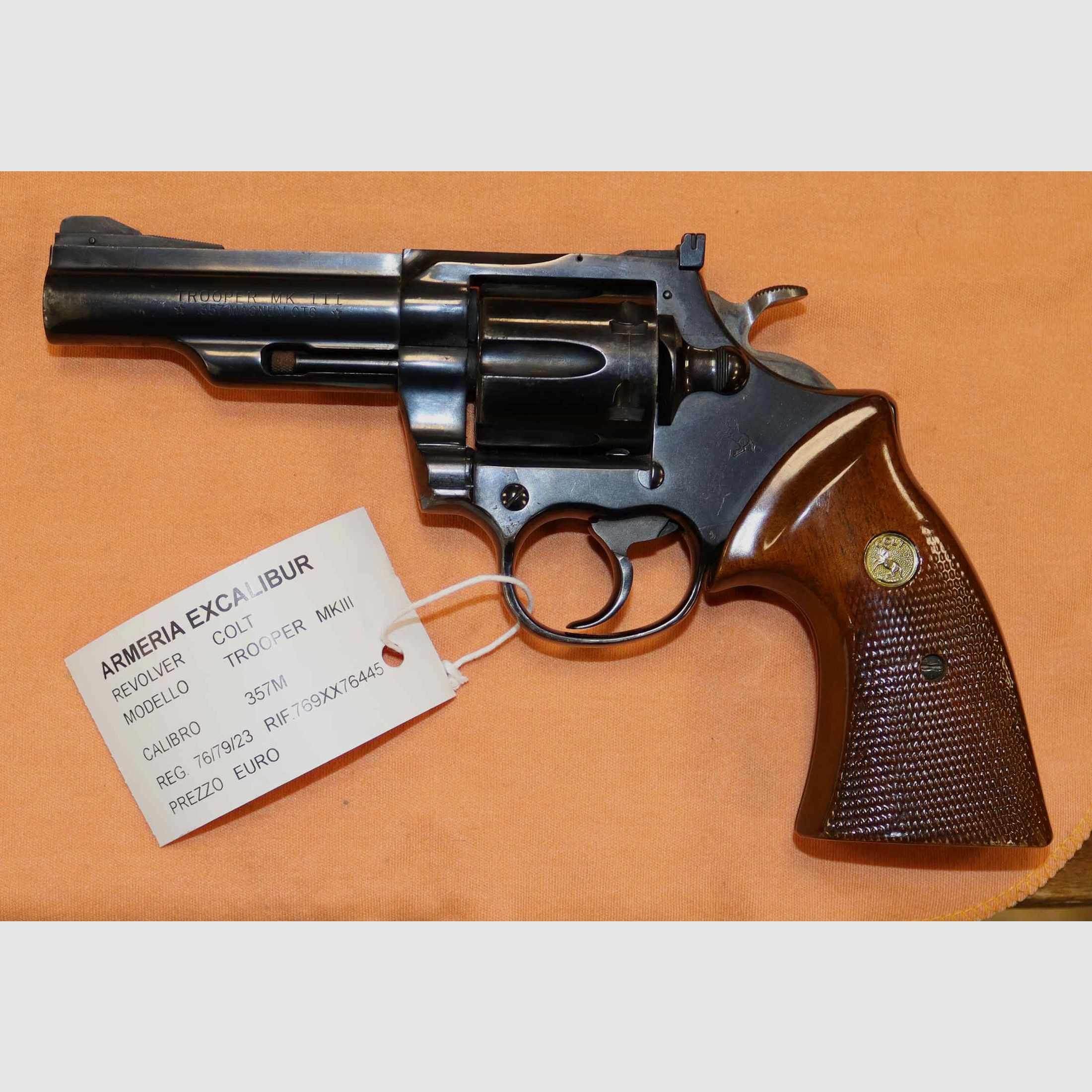 Revolver Colt Modell Trooper MKIII Kaliber 357MG, Bild 1 von 7