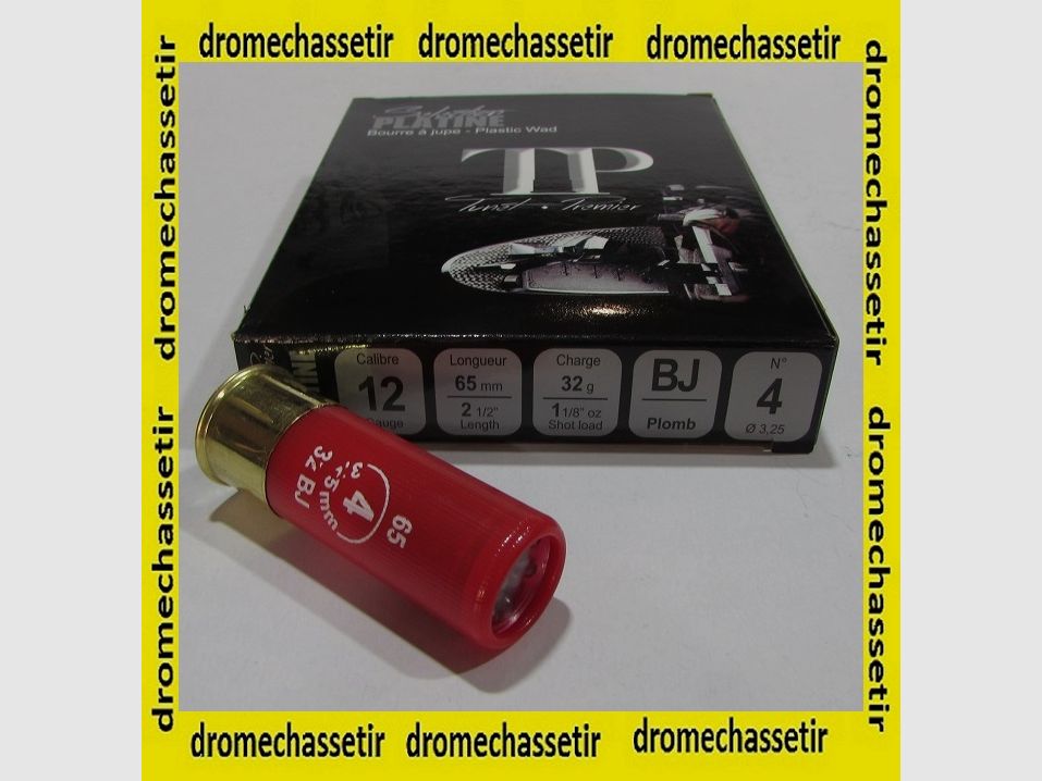 Box mit 10 Patronen Kaliber 12/65 Tunet TP platine plb 4