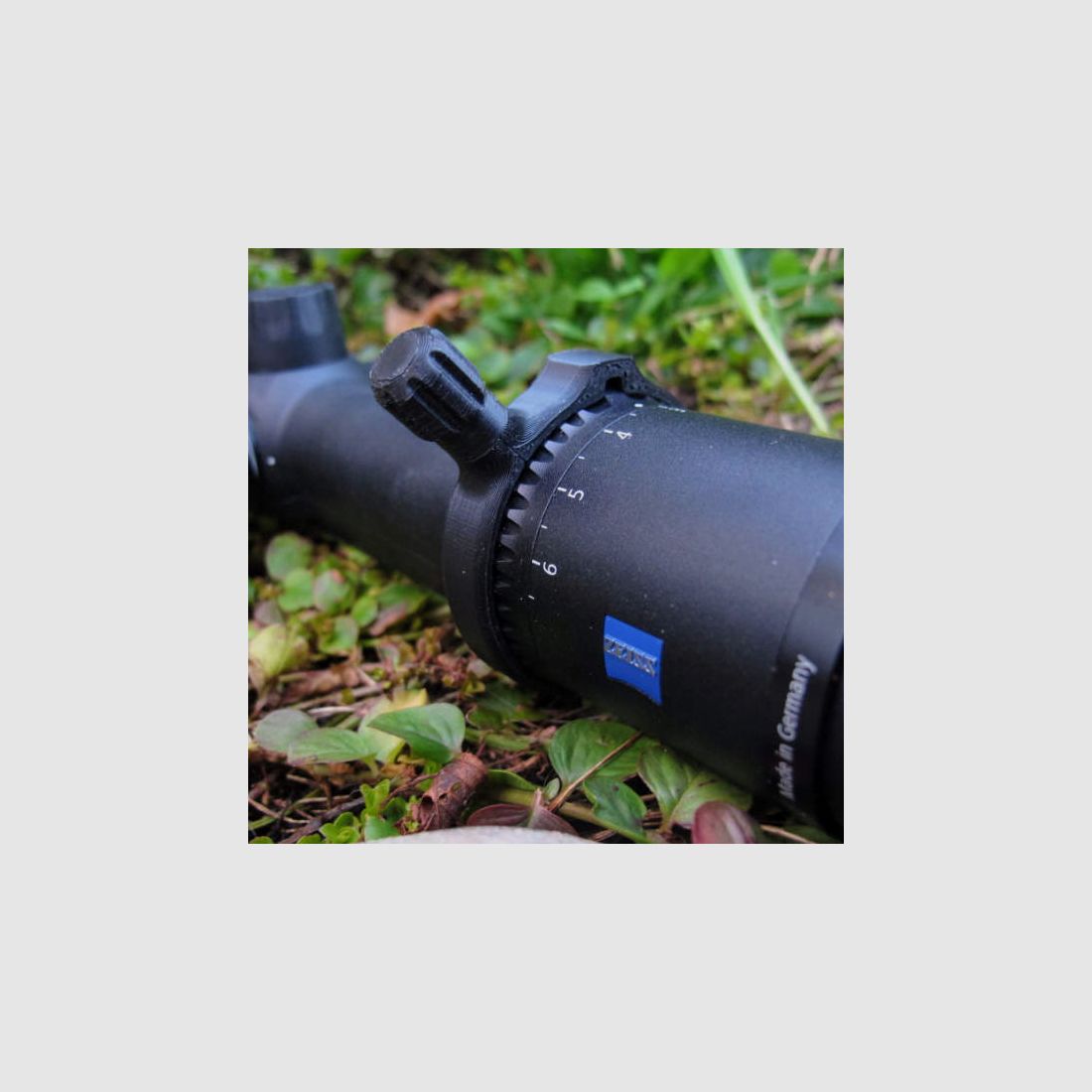 Pour Zeiss Conquest V6 : levier de réglage rapide pour le réglage de l'agrandissement