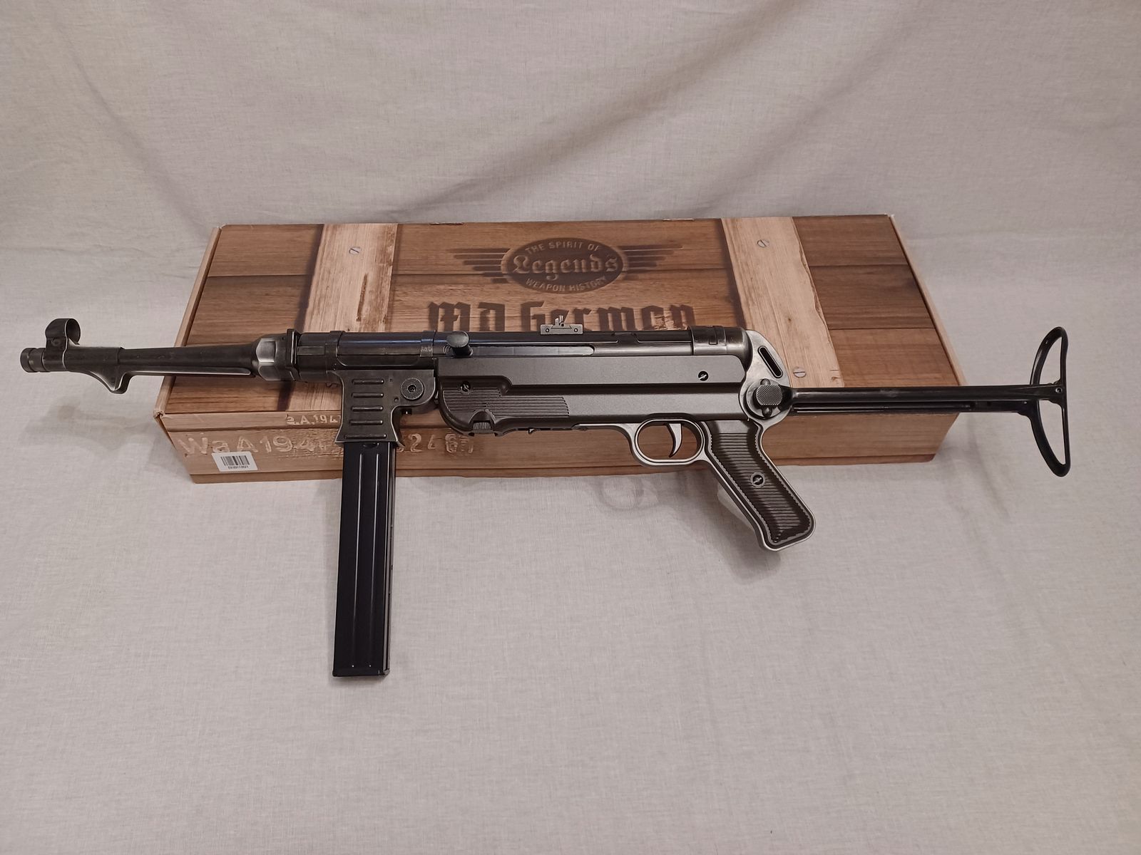 Legends MP 40 Legacy Edition / 4,5 mm BB / Blowback / CO2 / Maschinenpistole / OVP (140)