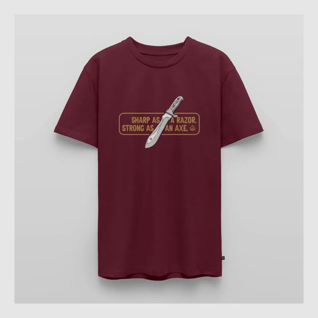 PUMA Heren Premium T-Shirt "White Hunter Sharp & Strong"