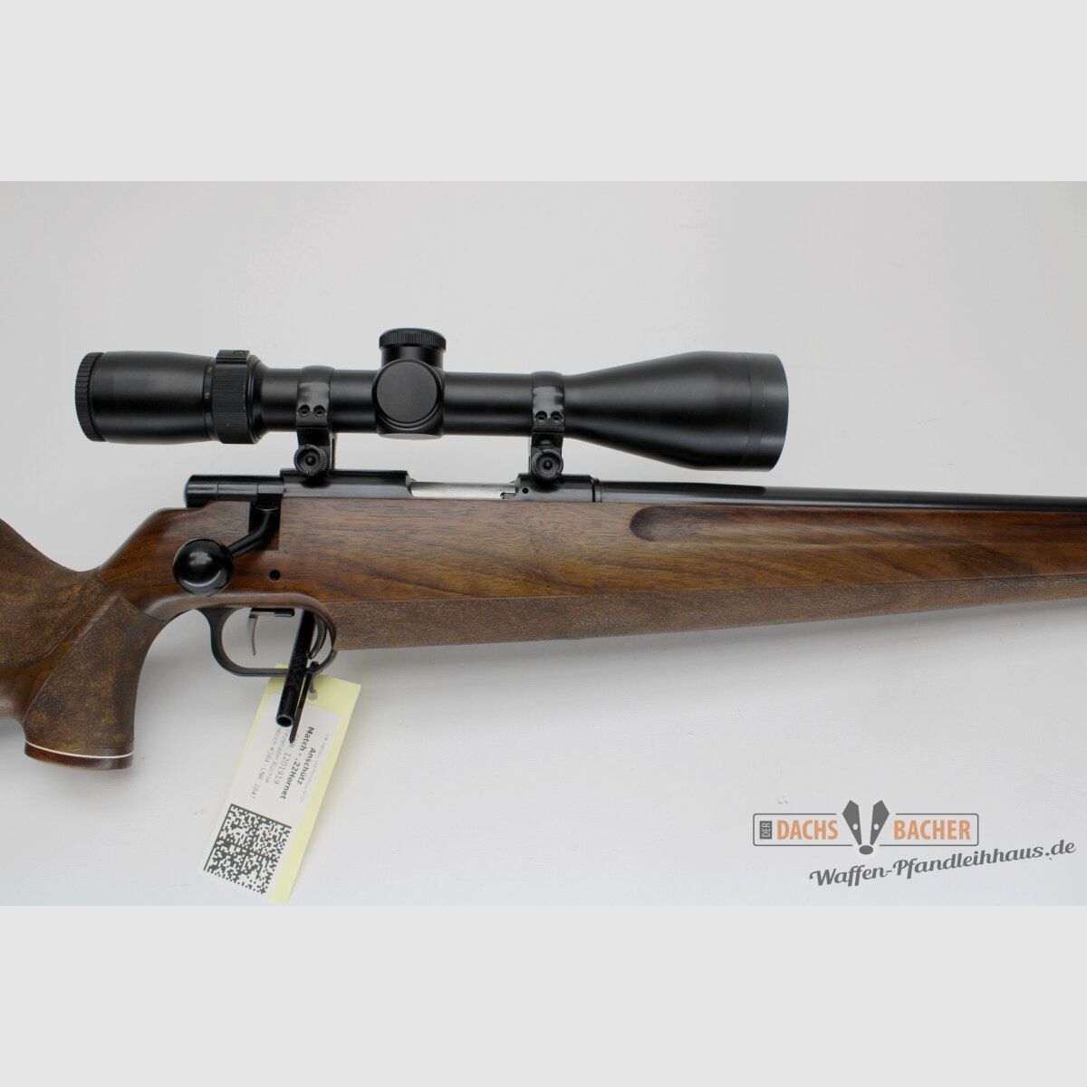 Fusil EL Anschütz Match cal. .22 Hornet avec lunette #1