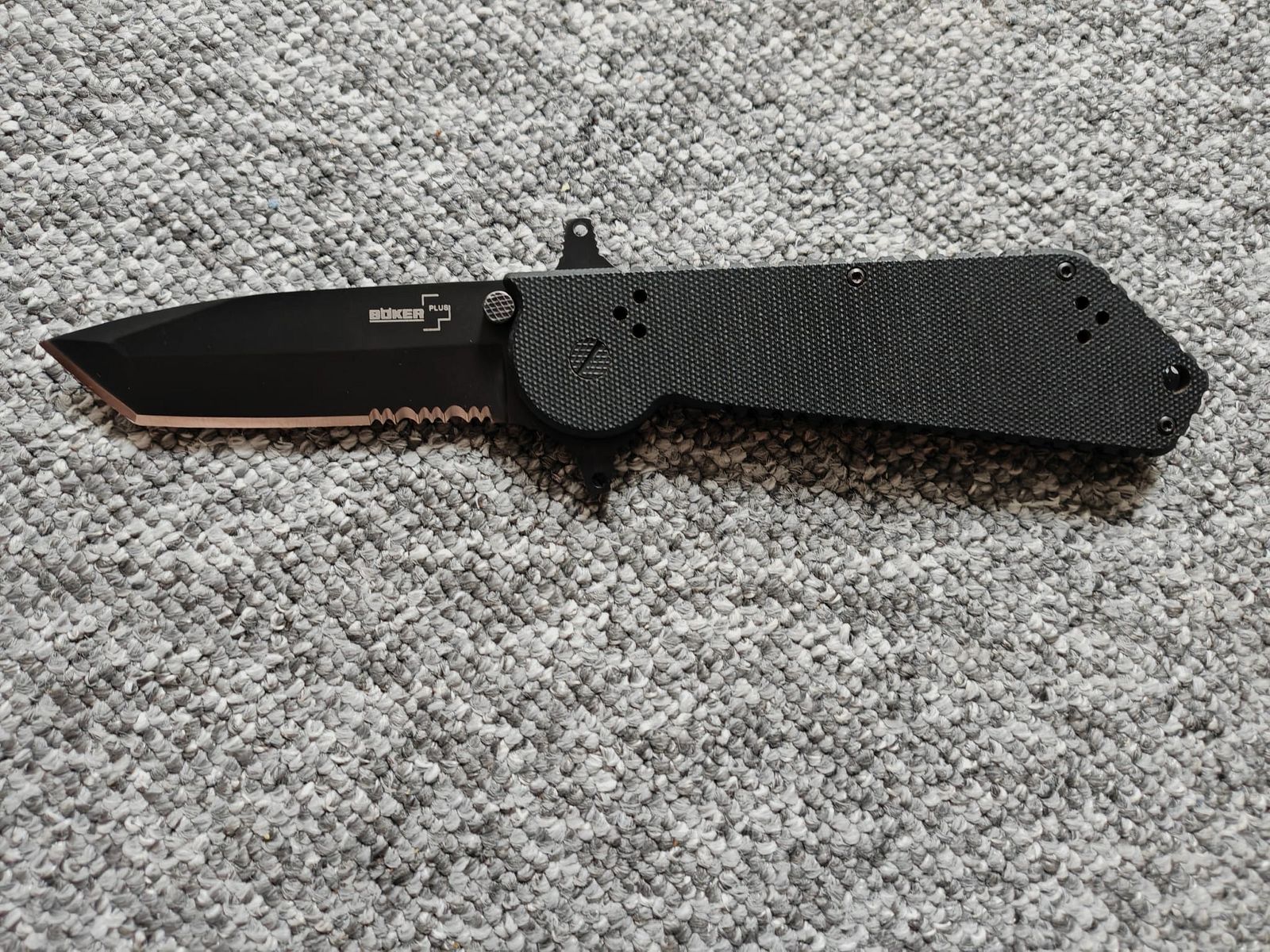 Couteau de la GSG 9 fabriqué par Böker | Numéro 1255 | Pièce de collection absolue | non disponible dans le commerce !