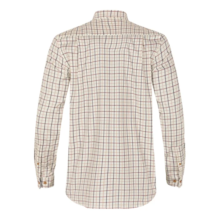 SEELAND Oxford Shooting Shirt Classic Blue/Merlot Check (403048027), image 2 of 6