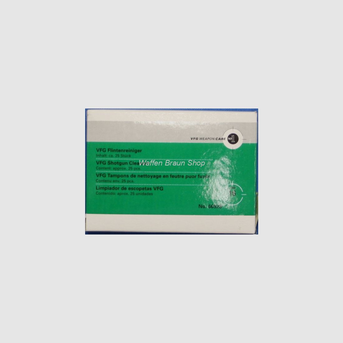 VFG shotgun cleaner, No. 66928, cal. 16