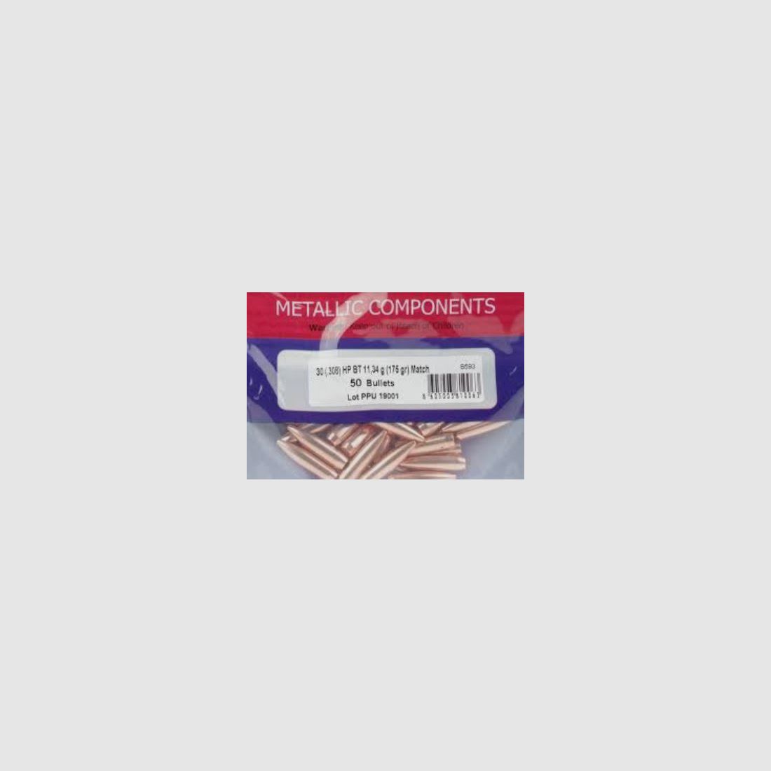PPU Bullets .30 / .308 Match 175 gr (11.34 g) HPBT B-593