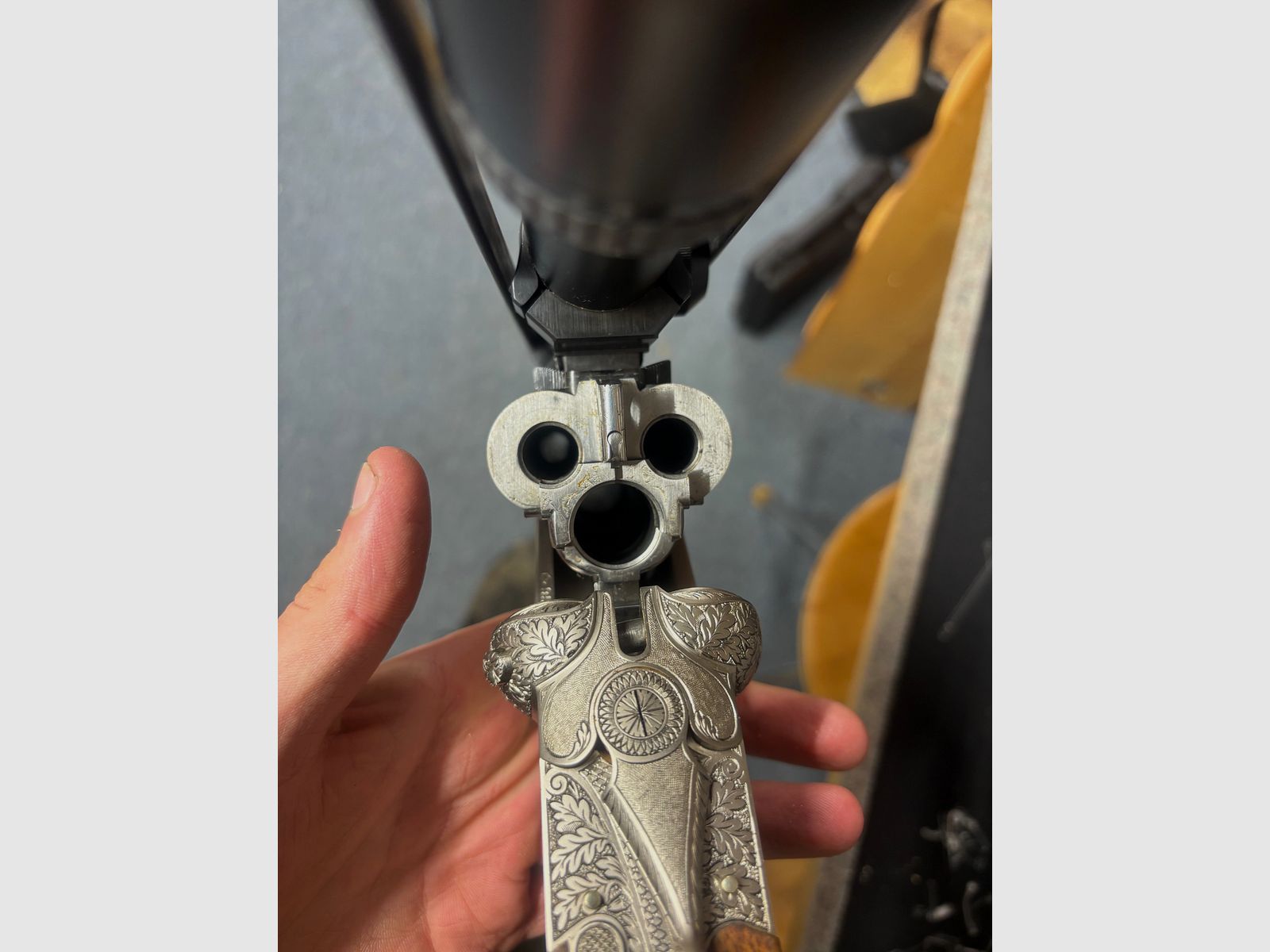 Krieghoff Neptun Primus drilling (doppelbüchsdrilling) 8x57IRS , 12/70