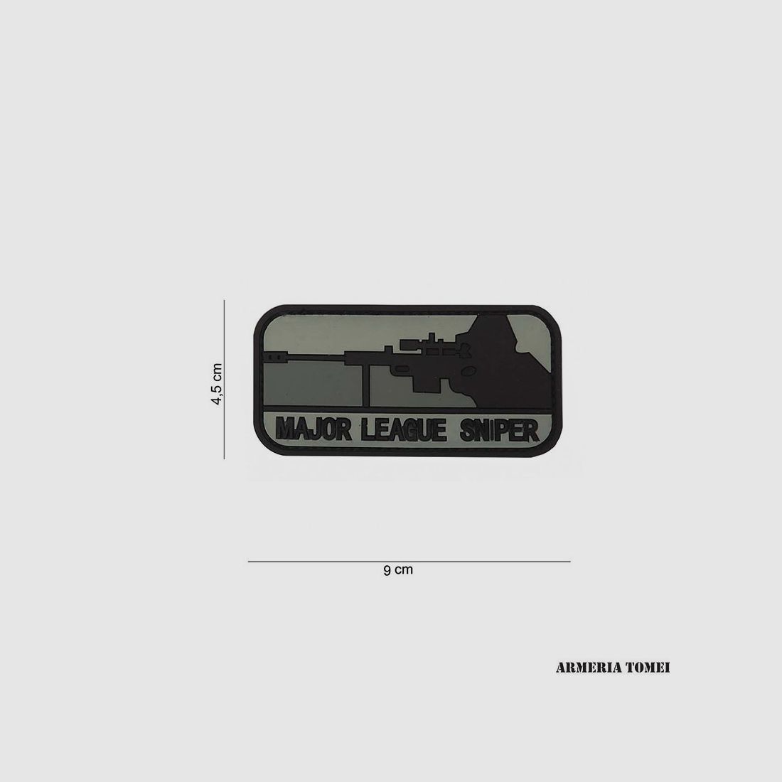 PATCH – 3D PVC MAJOR LEAGUE SNIPER DARK