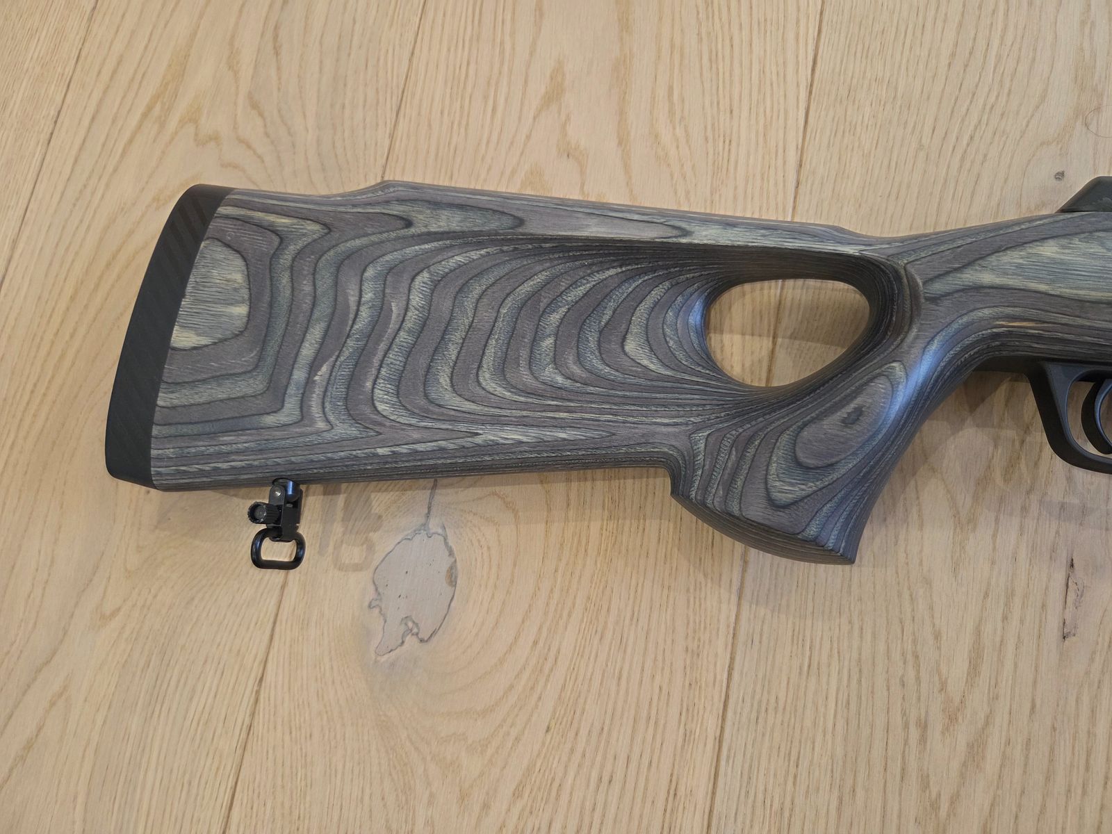 Winchester XPR repeating rifle in .308 with Steiner Ranger scope and silencer