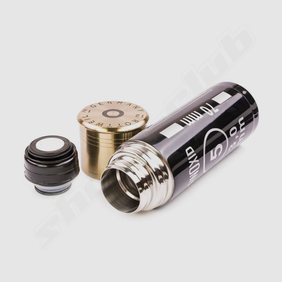 Thermoskanne in Schrotpatronen-Optik von Rottweil - 750ml Inhalt