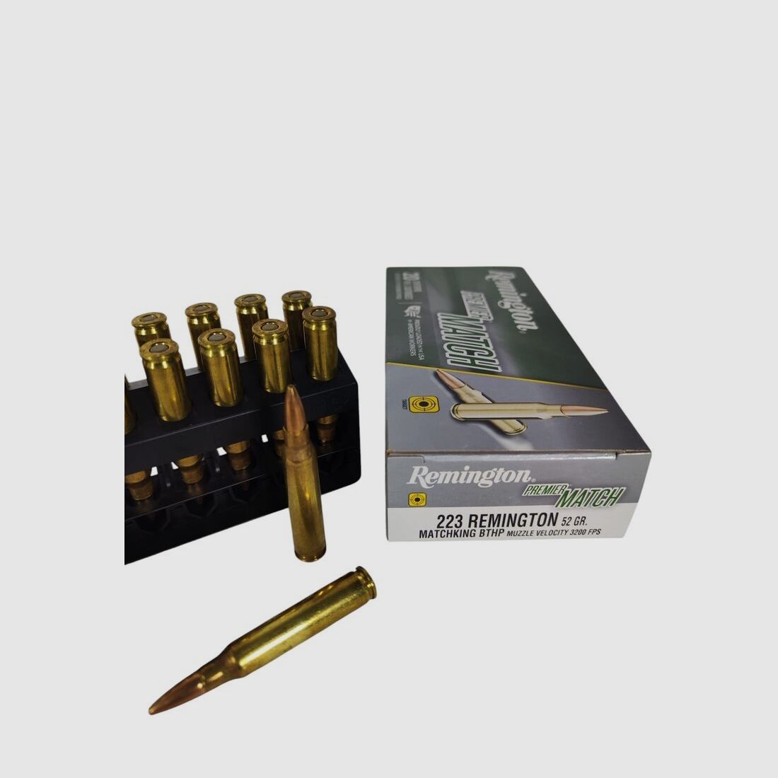 Remington 52grs Premier Match BTHP 20STK .223Rem
