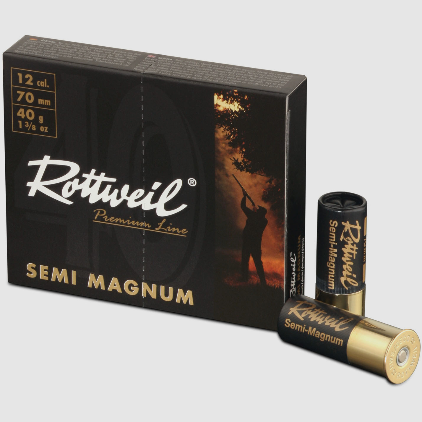Rottweil 12/70 Waidmannsheil Semi Magnum  3,2mm - 40g