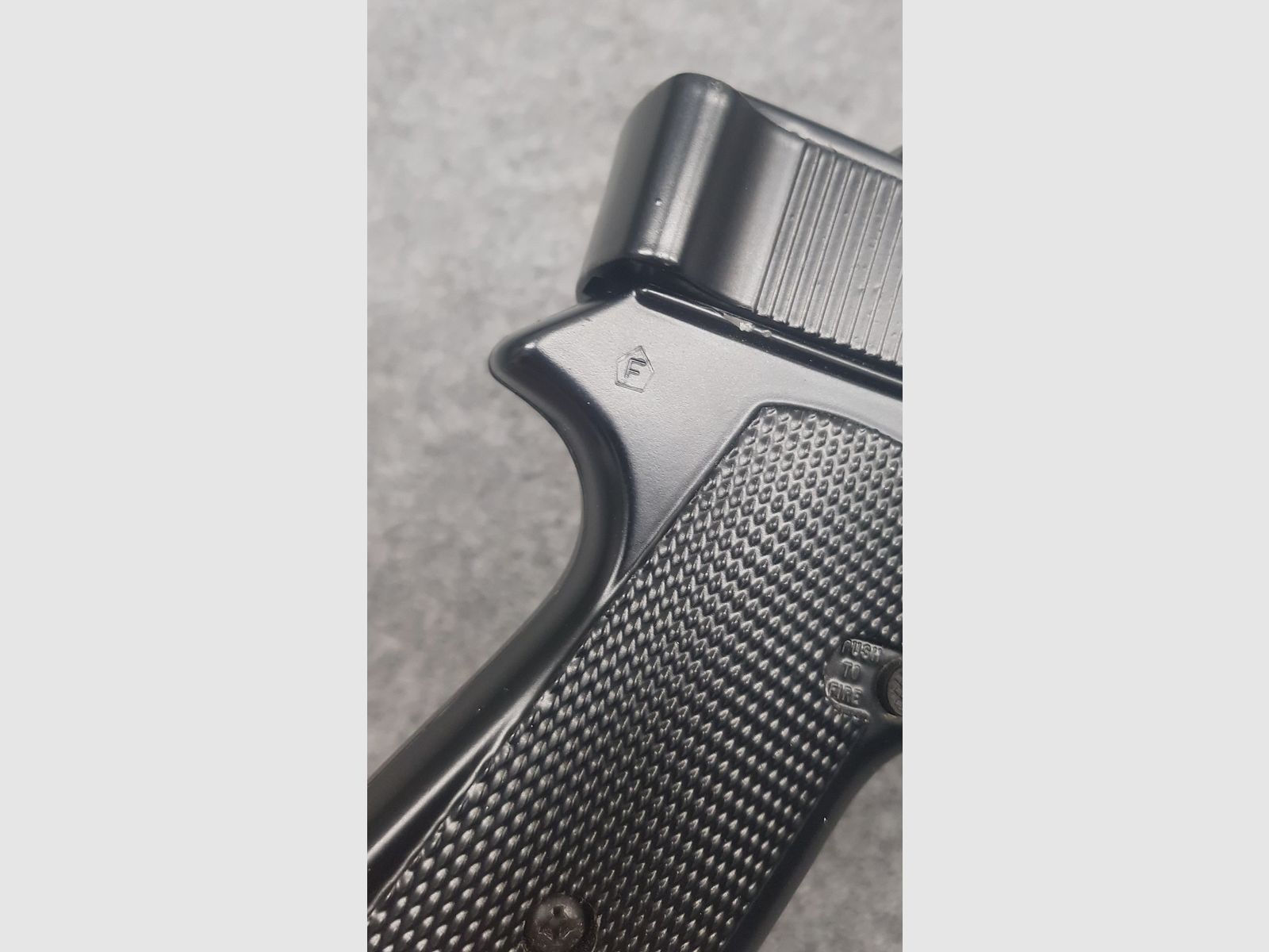 Sammler Zustand seltene Marksman Repeater Mod. 1010 Pistole Cal. 4,5mm BB Diabolo Luftpistole