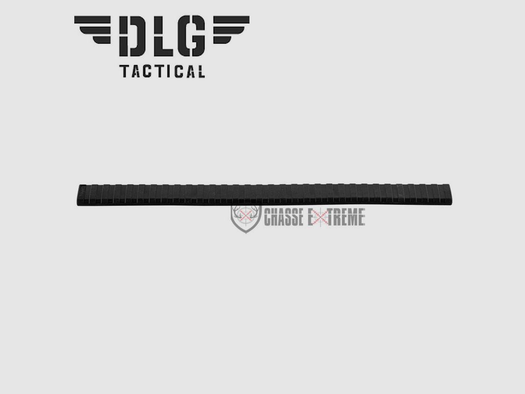 Couvre Rail DLG TACTICAL Picatinny 30 Slot Schwarz, Bild 1 von 3
