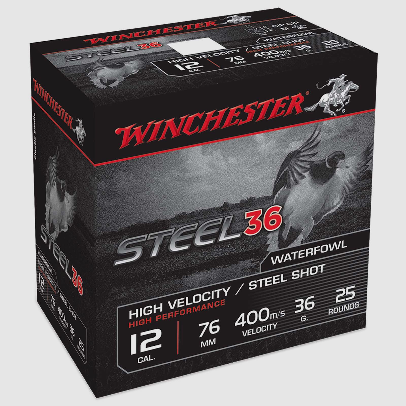Winchester Steel Magnum .12/76 36g #5 (3.0mm) 10 cartridges