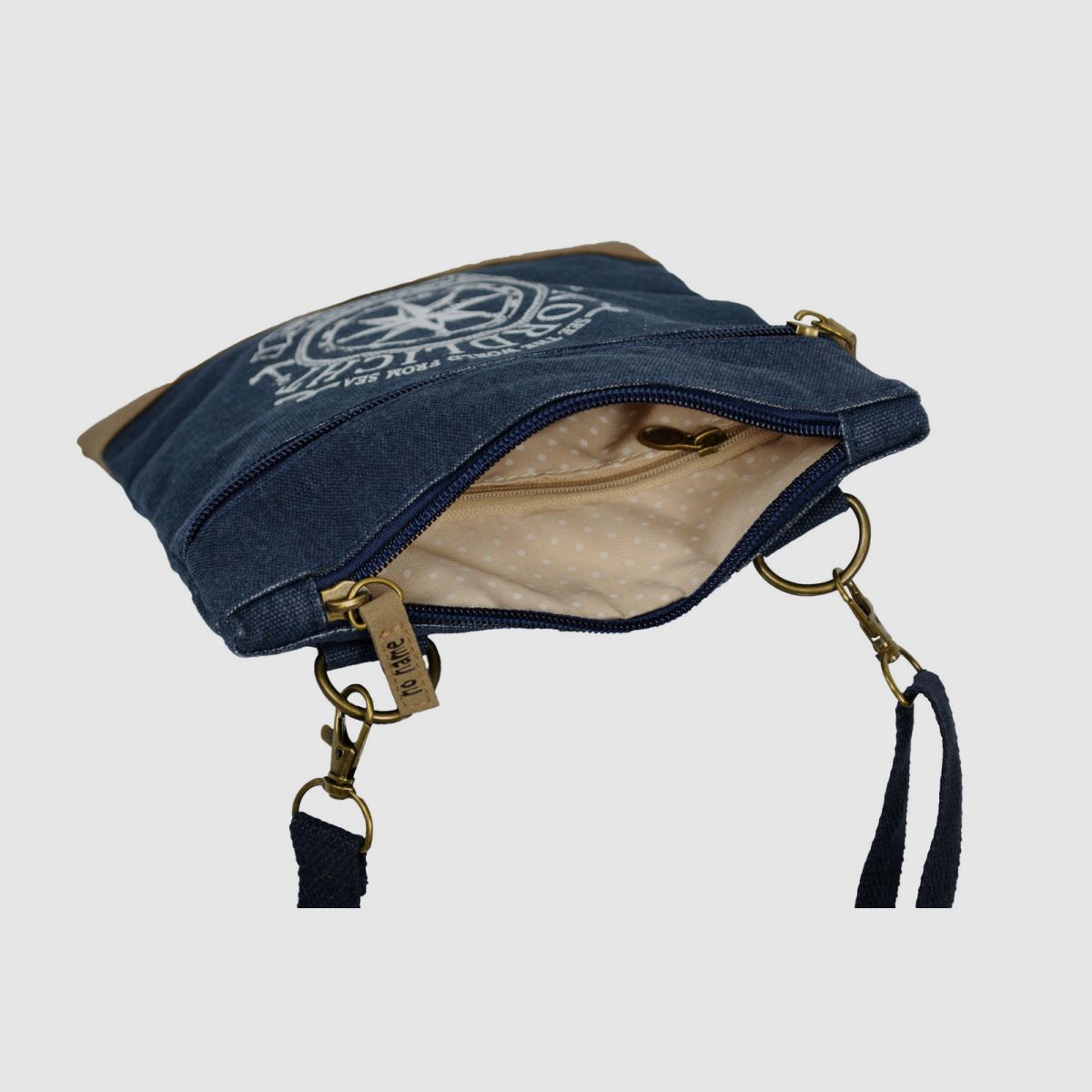 NO NAME Crossbag "Nordlicht" Umhängetasche NAVY