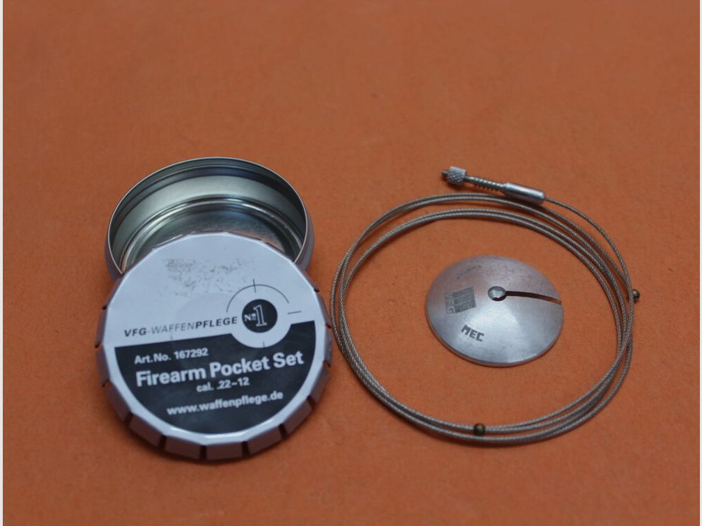 VFG. VFG-Taschenputzzeug .22 - 12GA (167292) Drahtseil mit Adapter