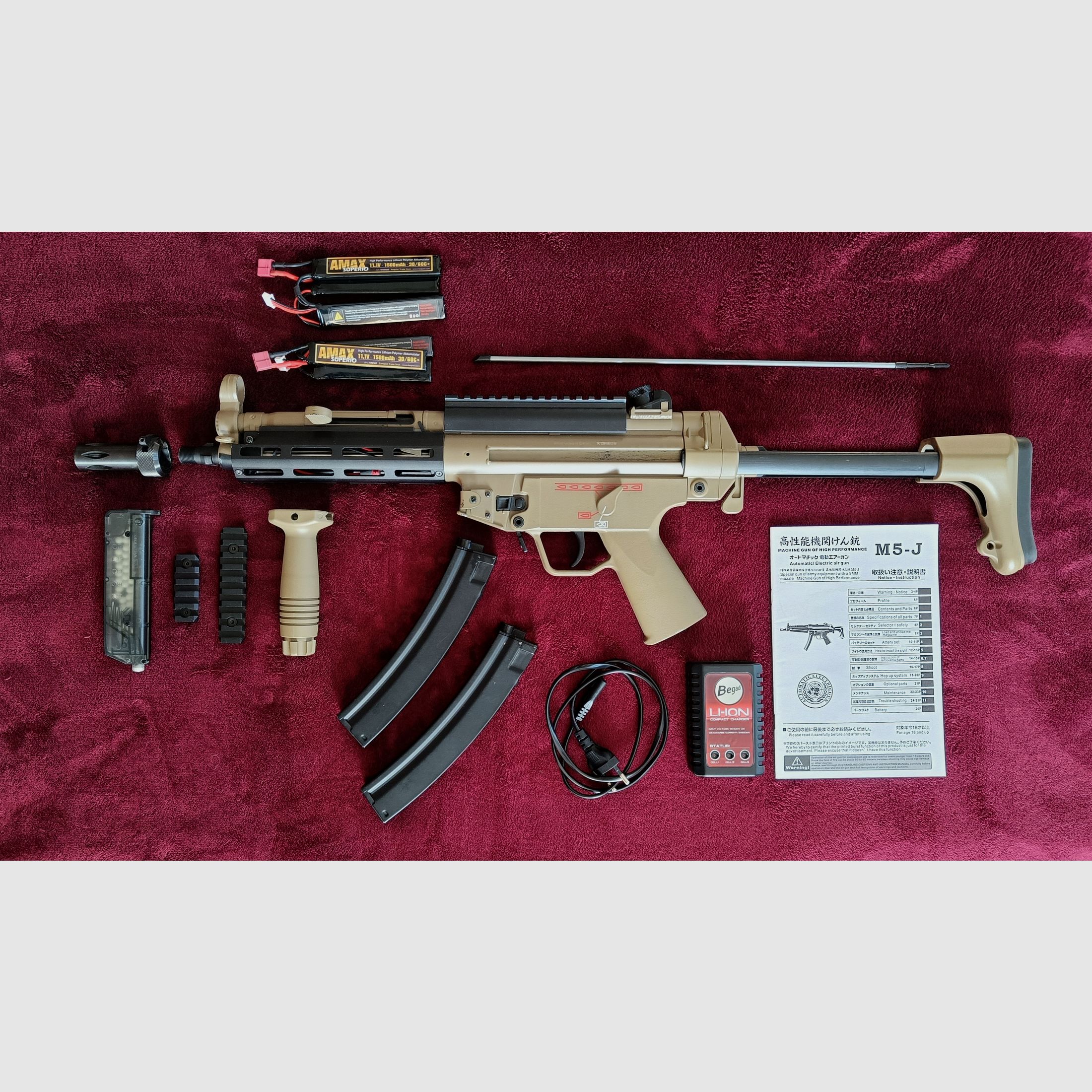 JG MOD5 M-LOK (MP5)