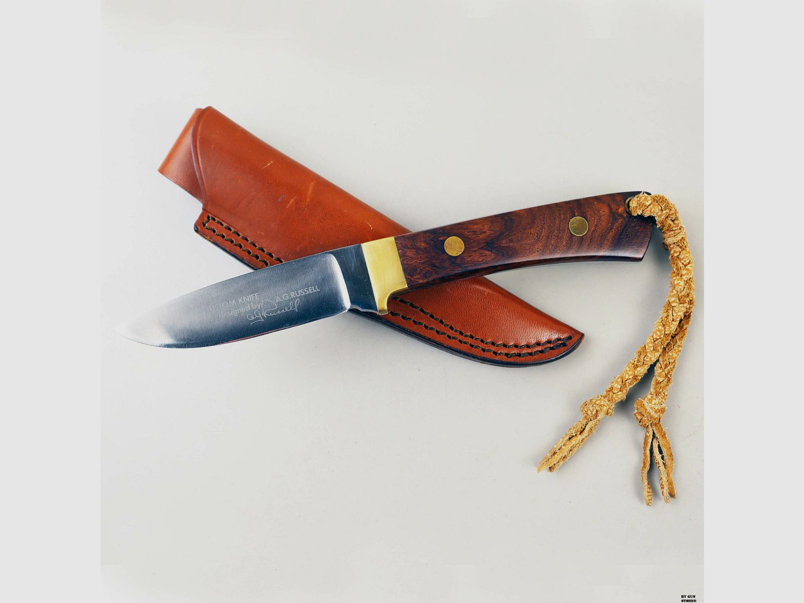 Couteau Othello Solingen Allemagne par Anton Wingen – design 4042 par A.G. Russell – couteau, image 1 sur 7