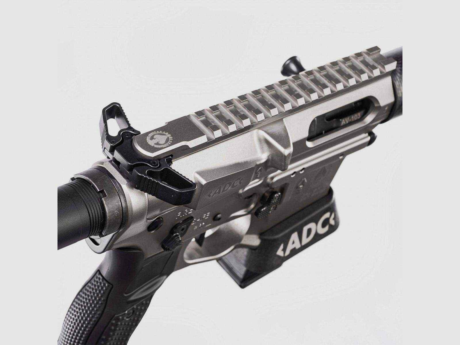RIFLE ADC MOD.AR9 SUPER COMPETITION CAL.9X19 BARREL12.5" ARMA SPORTIVA, image 9 of 11