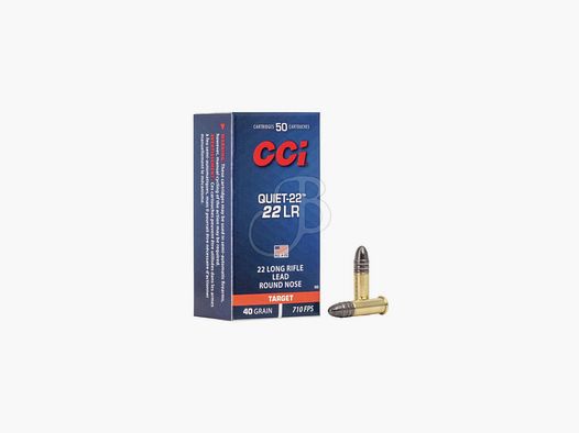 Munizioni 22 LR CCI Quiet-22 conf.50 pz.