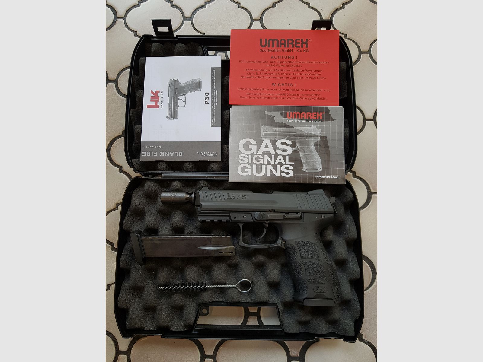 Heckler & Kock P30 PAK, Neu und unbeschossen.