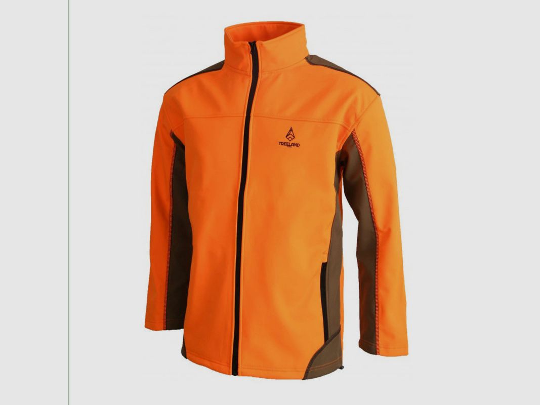 Softshelljacke Eco T317 Orange/Grün - Leicht und Vielseitig, Bild 2 von 4