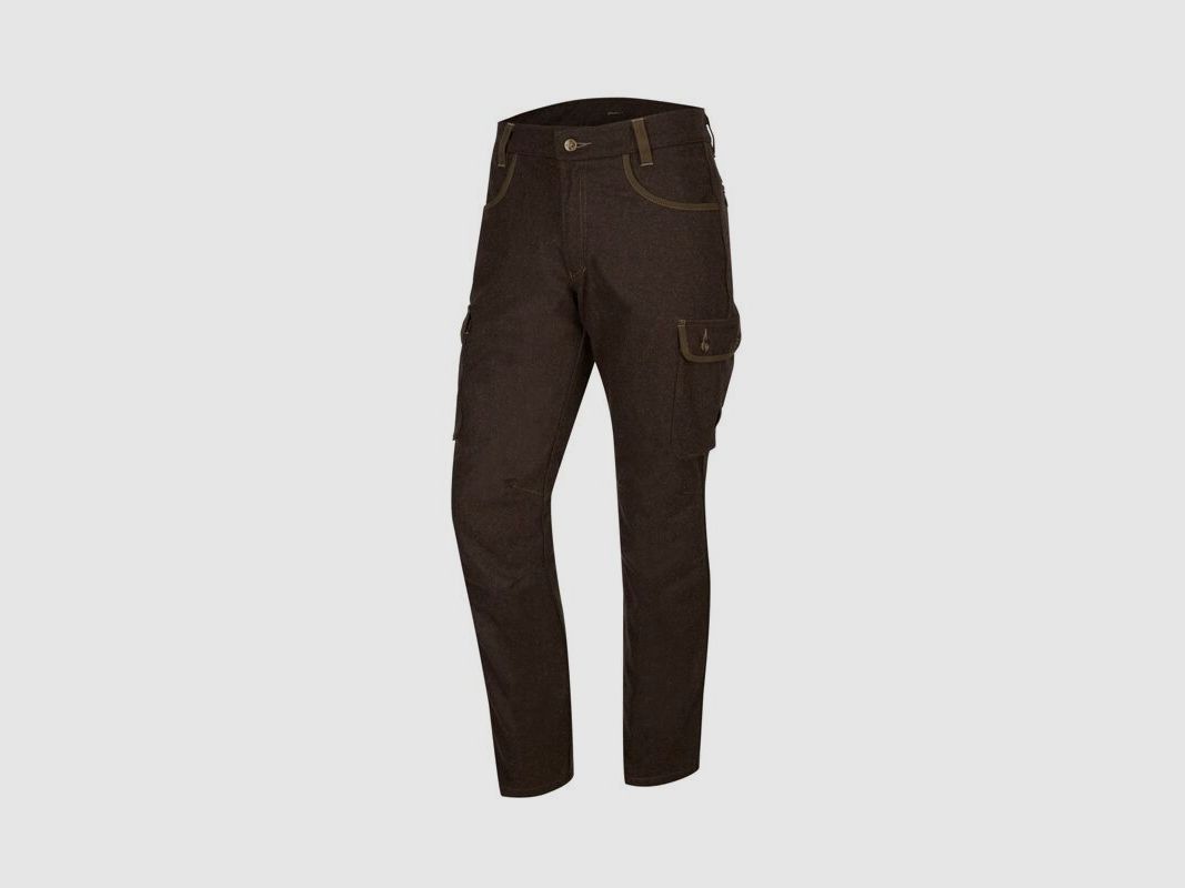 Rascher Herren Thermo-Lodenhose Prestige braun