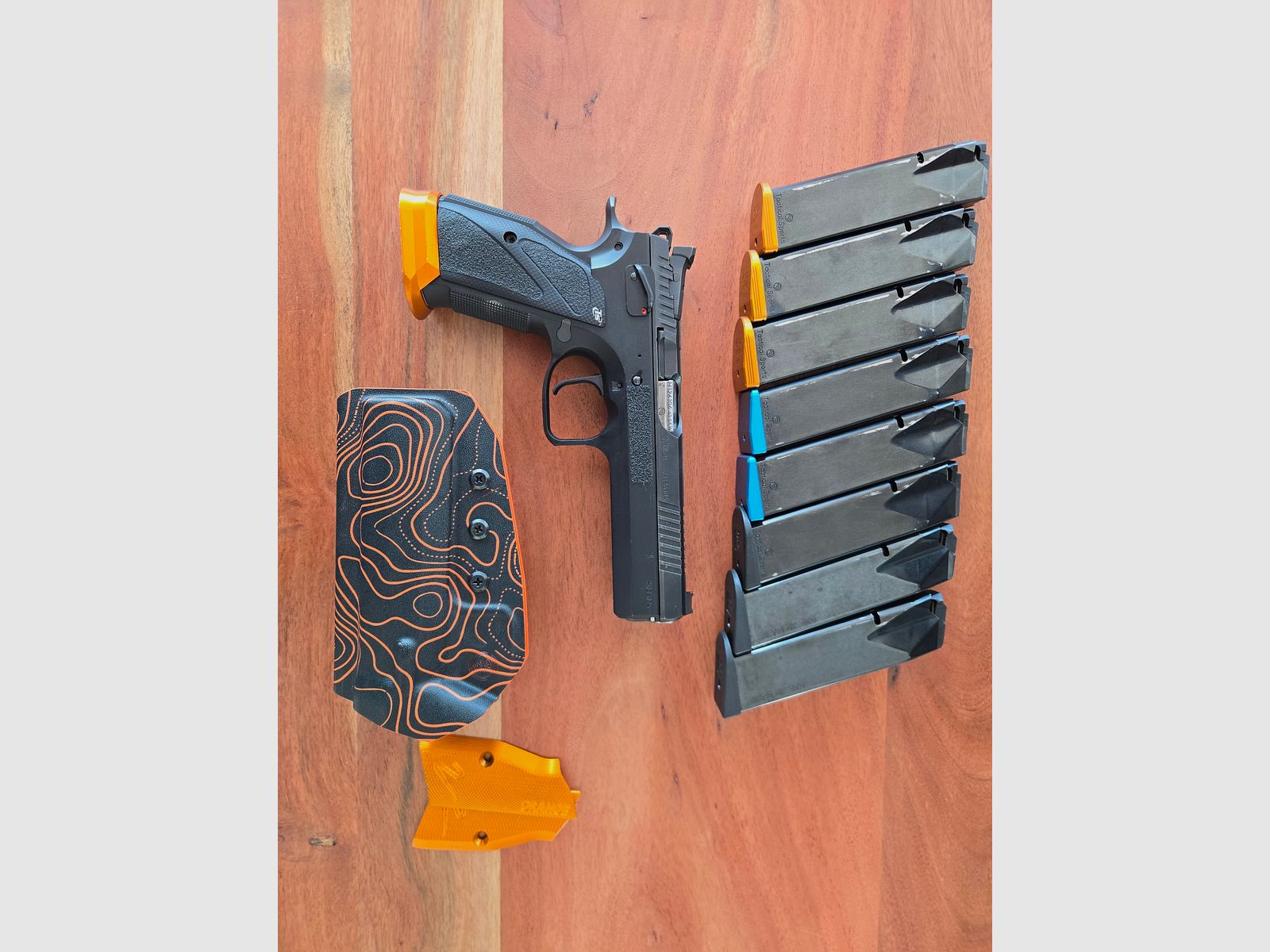 CZ TS2 Orange .40 S&W
