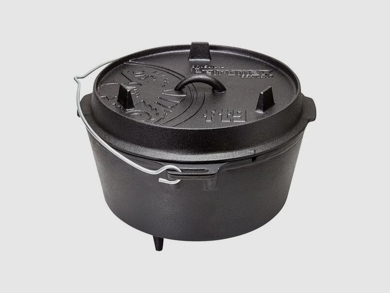 Petromax Dutch Oven Feuertopf mit Standfüßen ft9 (8,0 Liter)