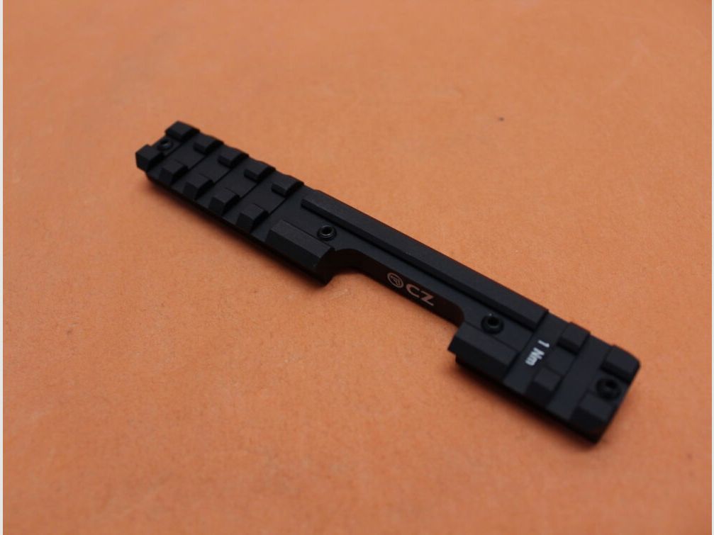 CZUB CZUB CZ 457: Weaver-/ Picatinnyprofil-Montageschiene BL=140mm Alu schwarz BH=11,4mm