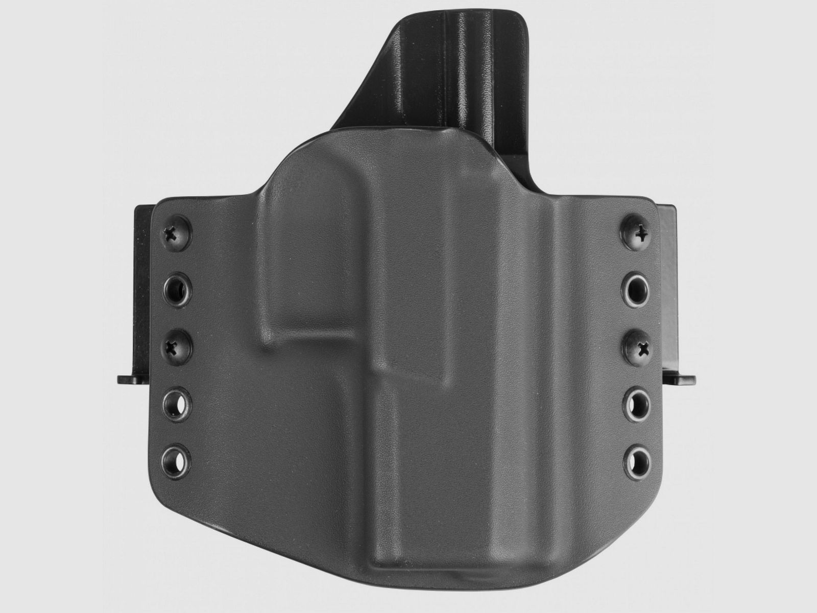 RH Holsters OWB-Holster für Glock 17 / 22 / 31, 1/2 Schweißschutz, Speedloops 40 mm, rechts, schwarz, Bild 1 von 3