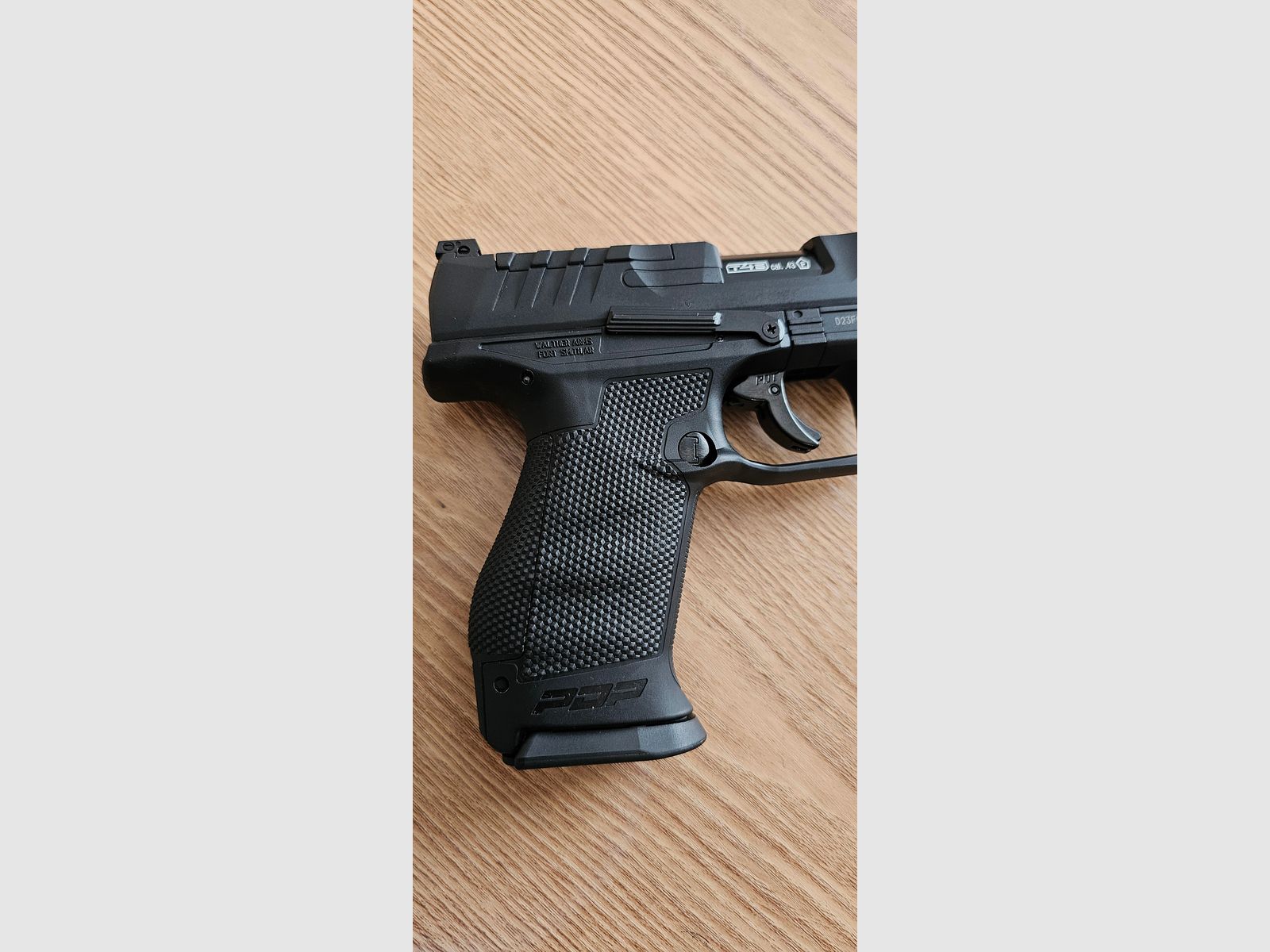 Walther Defense Training Marker T4E PDP Compact 4" - cal .43 Schwarz (P18)