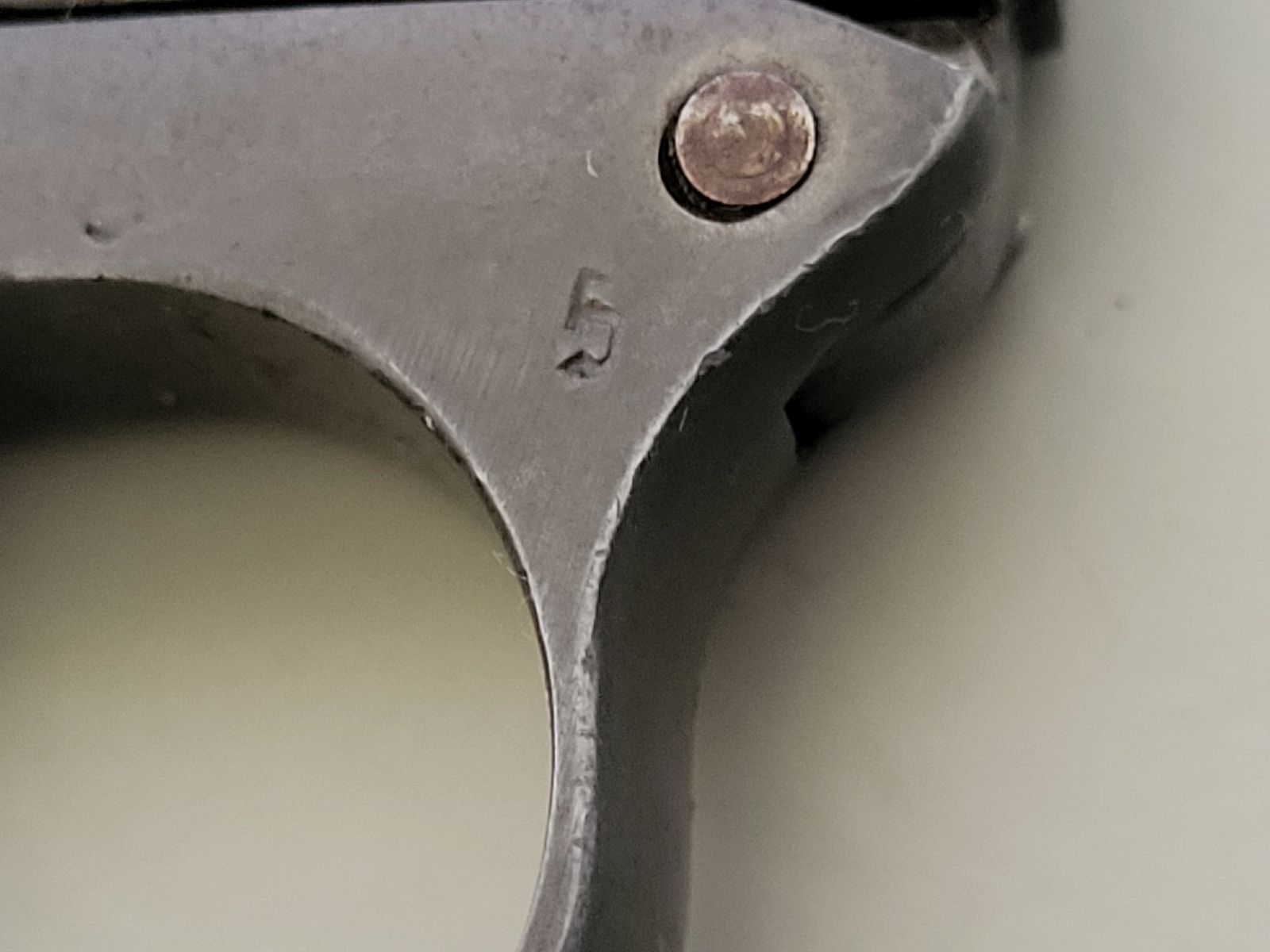 Coleccionista Pistola de gas Original EM - GE Gerstenberger & Co - Doble cañón - Derringer - Años 1950
