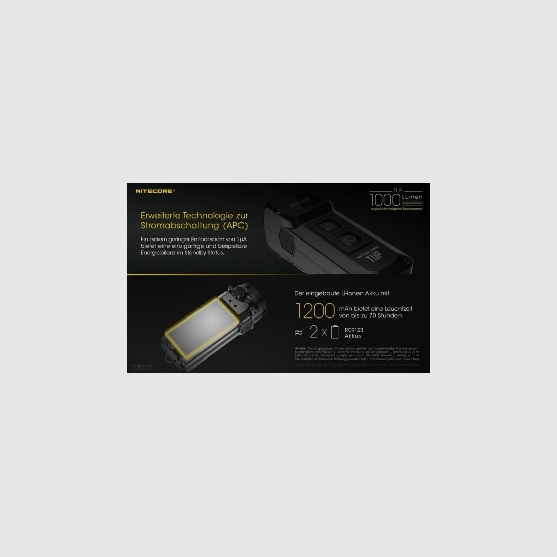 NITECORE – TUP, Bild 9 von 9