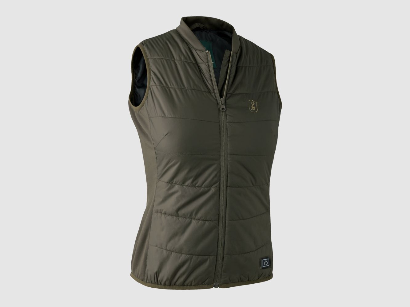Gilet Intérieur Lady Heat - Vert Foncé - Taille Femme : 38