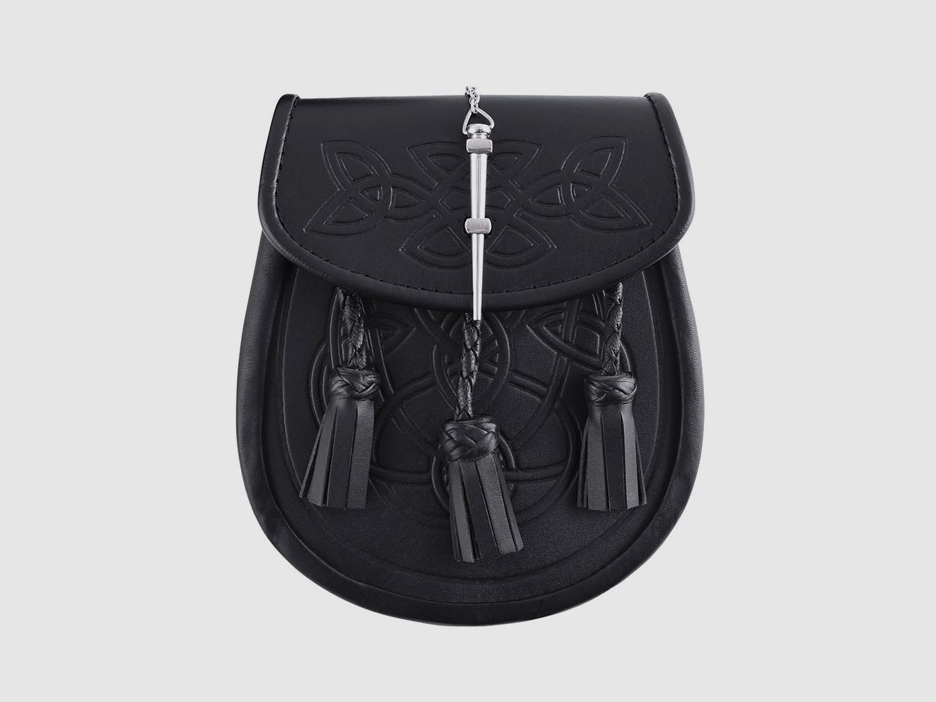 Sporran  Kilt-Tasche schwarz