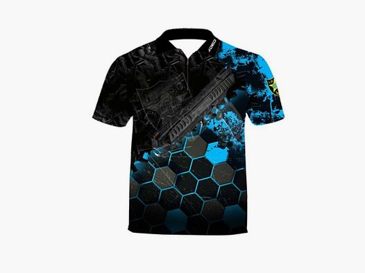 DED ALIEN IPSC T-Shirt, Größe: 8XL, Benutzerdefinierter Name: Mit Benutzerdefiniertem Namen, Bekleidungsart: Regulär (Herren)